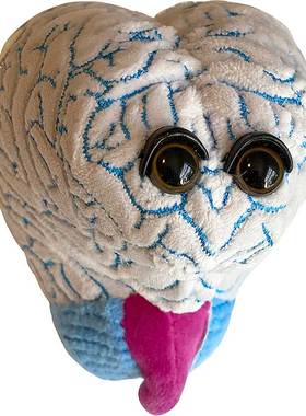 英国代购正品12.22 Depression 抽象巨型微生物抑郁症 毛绒玩偶