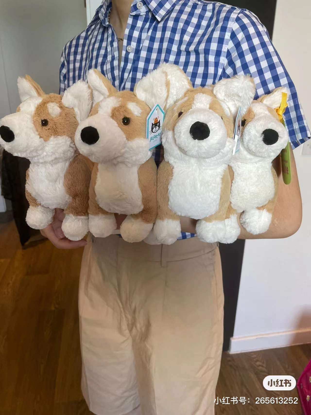 国内现货秒发！05.17 Jellycat 女王的贝蒂柯基狗 柯基犬安抚玩偶