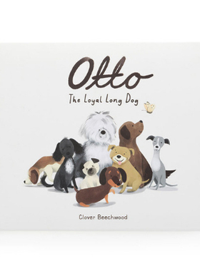 英国代购正品01.22 jellycat Otto Klein, Aber Oho! 狗狗 书