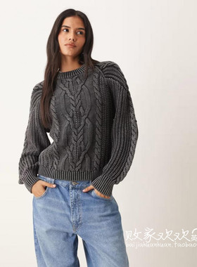 英国代购正品11.04 2025潮流导向 女装新款 休闲针织长袖舒适毛衣