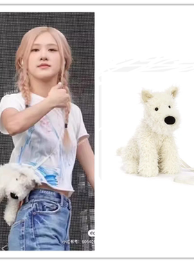 国内现货秒 12.21 jellycat Munro ROSE同款苏格兰西高地斜跨包包