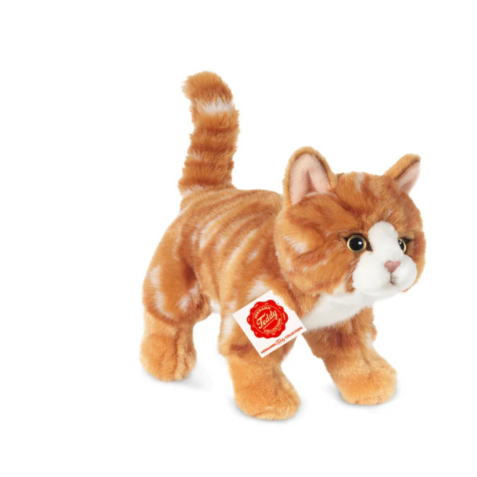 CatStandingRedStuffed