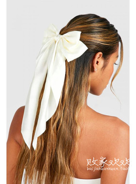 英国代购正品12.13 名品Boohoo 饰品新款 婚纱礼服蝴蝶结发饰