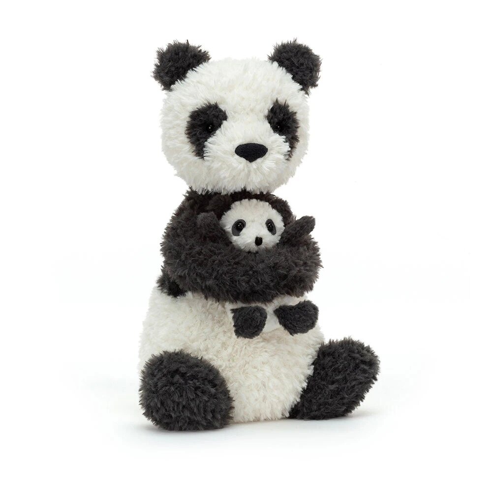 英国代购正品10.21 jellycat Huddles Panda 哈多斯熊猫毛绒玩偶