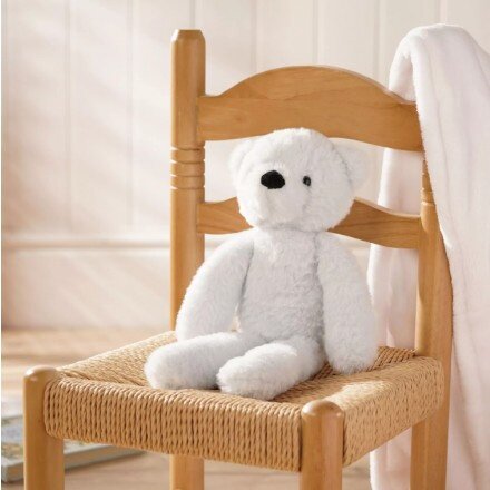 英国代购正品07.24 Benny The Plush Bear婴儿蓝泰迪熊毛绒玩具