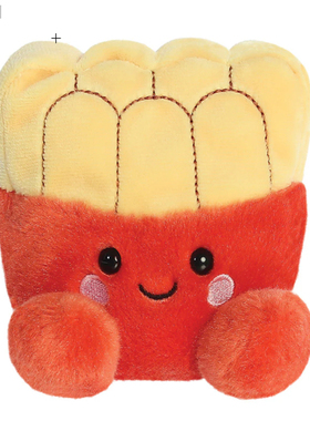 英国代购正品09.23 Palm Pals Frenchy Fries Soft Toy 趣味薯条