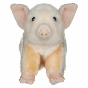 英国代购正品12.31 Living Nature Pink Piglet 粉红小猪 玩偶