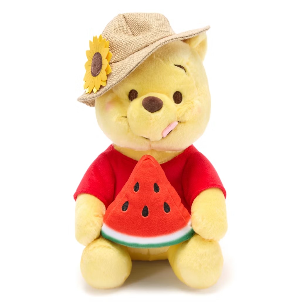 英国代购正品04.25 Disney迪士尼 Winnie 夏日吃西瓜的维尼熊