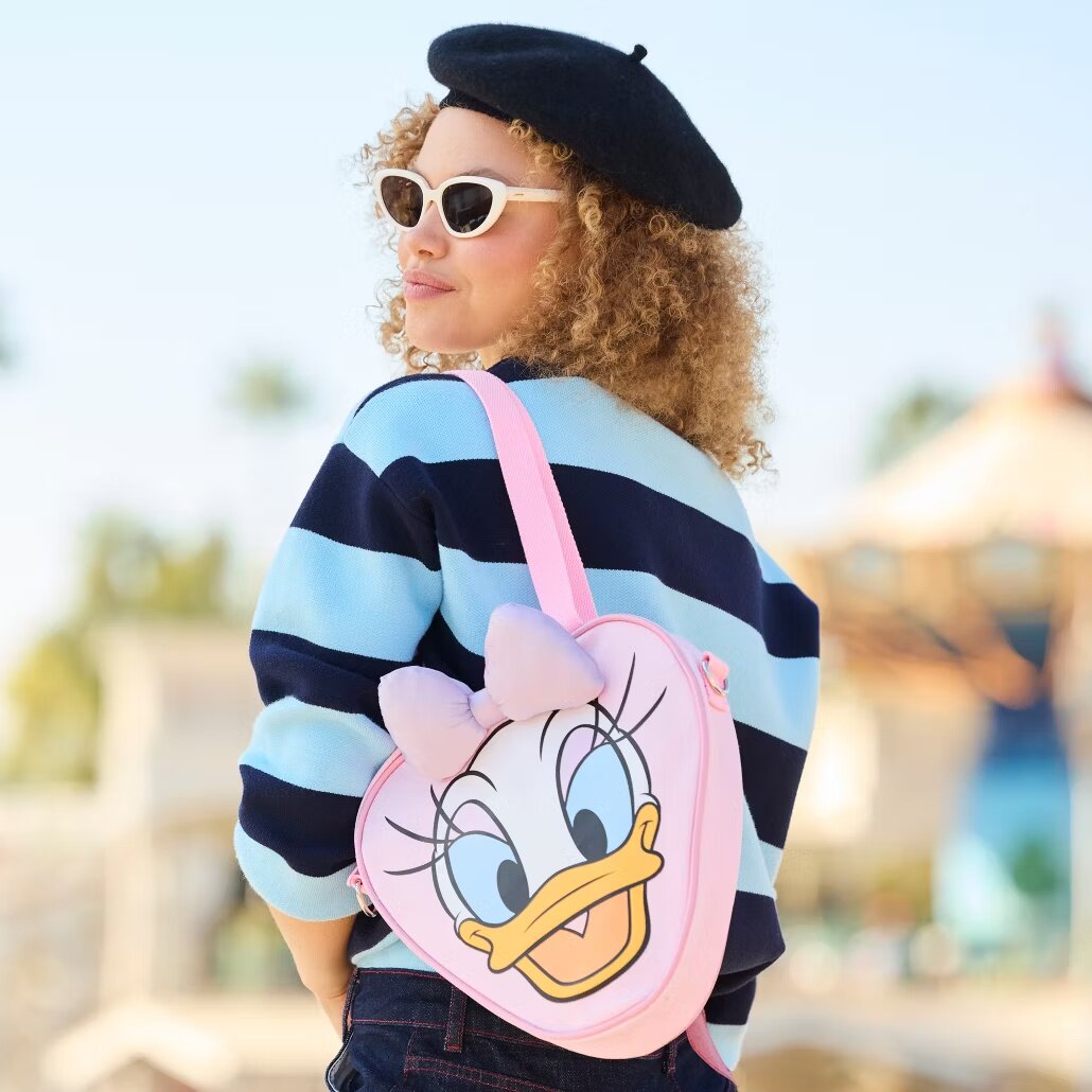 英国代购正品05.02 Disney 迪士尼 雏菊鸭心形迷你托特包 斜挎包