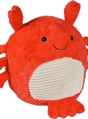 英国代购正品12.31 Warmies Cushies Lobster 龙虾垫 毛绒玩偶