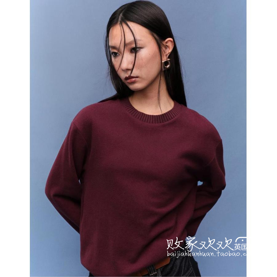 英国代购正品10.08 2025潮流导向 女装新款 时尚长袖舒适百搭T恤