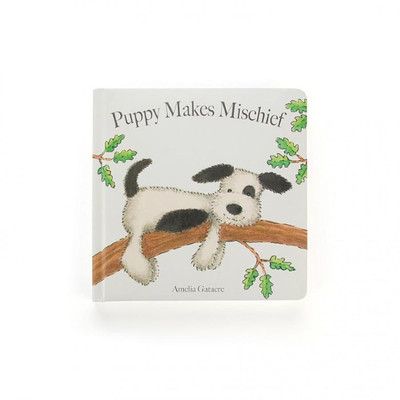 英国代购正品01.22 jellycat Puppy Makes Mischief Book狗狗书