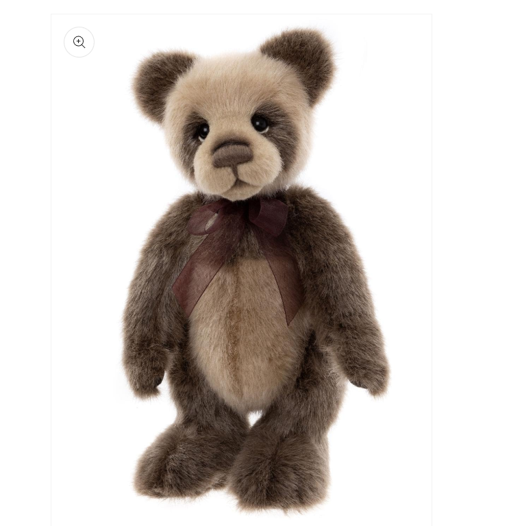 英国代购正品02.24 Charlie Bears查理熊 Sore Paws2026 站立熊猫