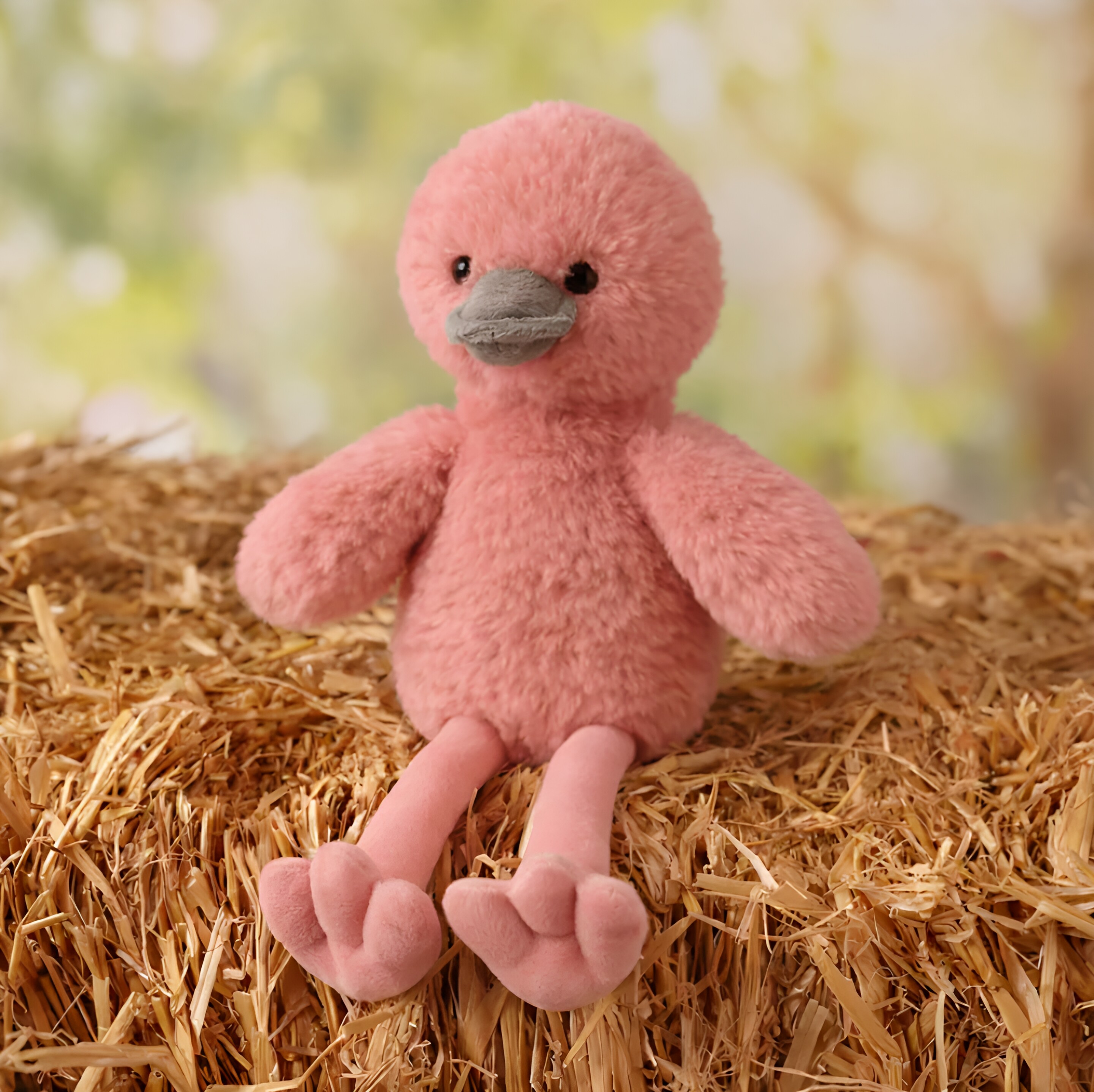 英国代购正品05.15 Flo The Plush Long Leg Flamingo 火烈鸟玩偶