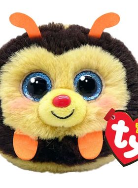 英国代购正品12.18 Ty Zinger Bee Beanie Ball 蜜蜂 毛绒球球