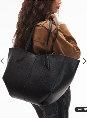 英国代购正品01.06 2026潮流导向 女包新款 大容量纹理手提包