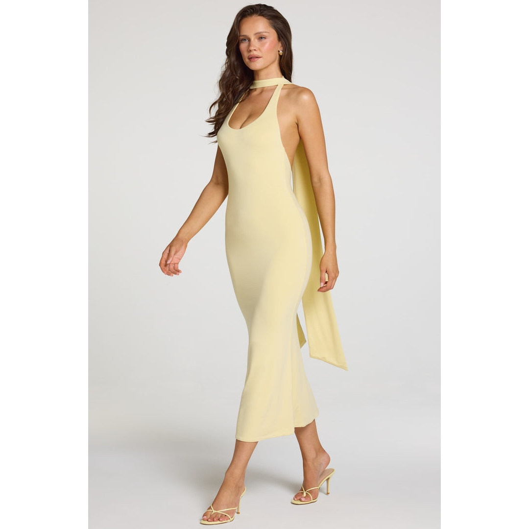 英国代购正品07.26 名品ohpolly 女装新款 设计露背长款连衣裙