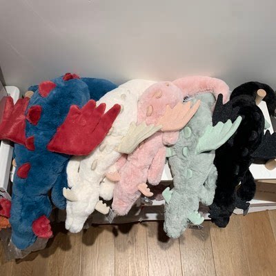 雪龙国内现货秒！ 12.25 jellycat Snow Dragon 多色恐龙毛绒玩偶