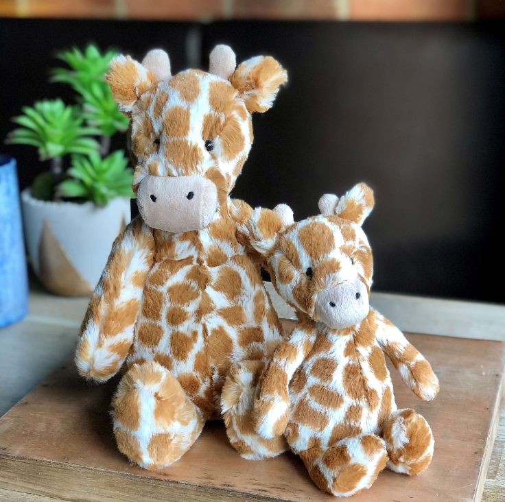 国内现货中号秒！ 11.25  Jellycat 害羞的长颈鹿安抚玩偶大小号