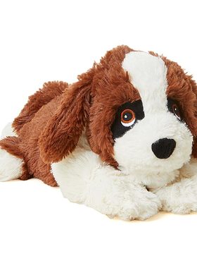 英国代购正品12.31 Warmies St. Bernard 温暖的圣伯纳犬 玩偶
