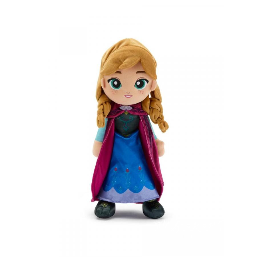 英国代购正品06.30 Disney Anna Soft Toy Doll冰雪奇缘安娜 玩偶