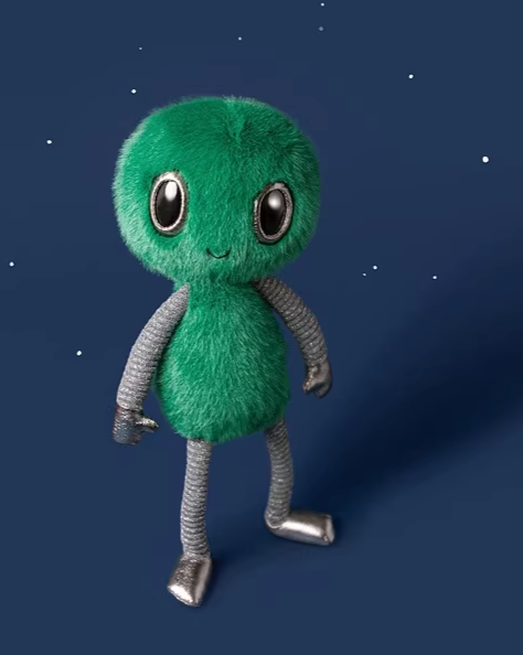 国内现货秒！04.15 Jellycat泽里安外星人毛绒玩偶 玩具礼物送礼