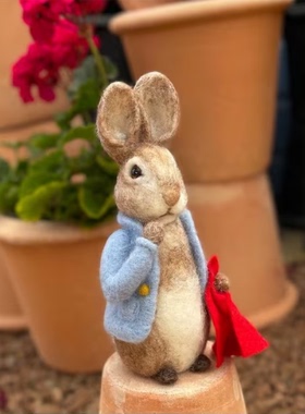英国代购正品08.01 BEATRIX POTTER™Peter Rabbit彼得兔粘毛套件