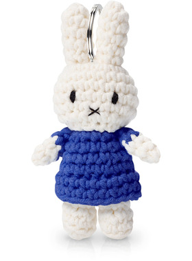 英国代购正品02.22 Miffy Blue Keyring 米菲蓝色钥匙圈 毛绒玩偶