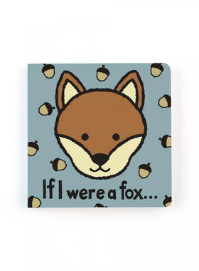 英国代购正品01.22 Jellycat If I Were A Fox Board 狐狸纸板书