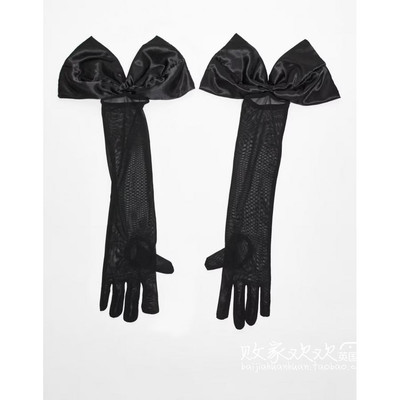 英国代购正品11.01 2025潮流导向 饰品新款 蝴蝶结长款设计手套