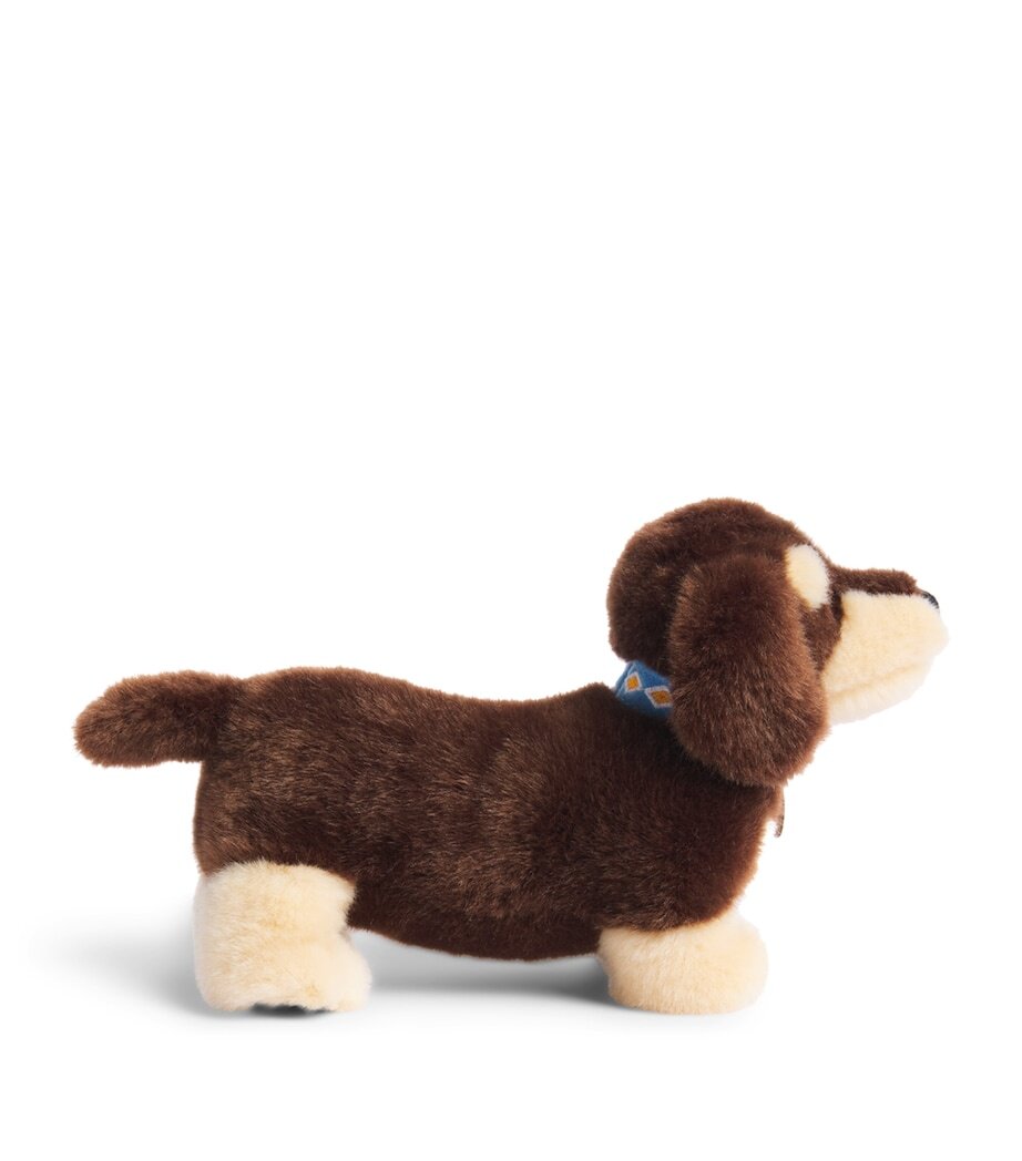 英国代购正品09.24 Harrods Sausage Dog Soft Toy腊肠狗毛绒玩偶