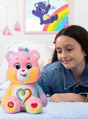英国代购正品04.21 better Care Bears Togetherness爱心彩虹熊熊