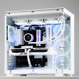 微星RTX5080魔龙显卡英特尔U7 265K电竞游戏台式白色RGB电脑主机