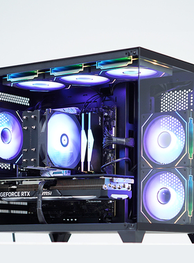 微星RTX5070TI RTX5070显卡酷睿14400F电竞游戏台式机电脑主机