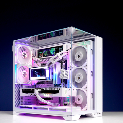 裸眼3D水冷微星5070TI魔龙AMD 7800X3D 9800X3D 9950X3D游戏电脑