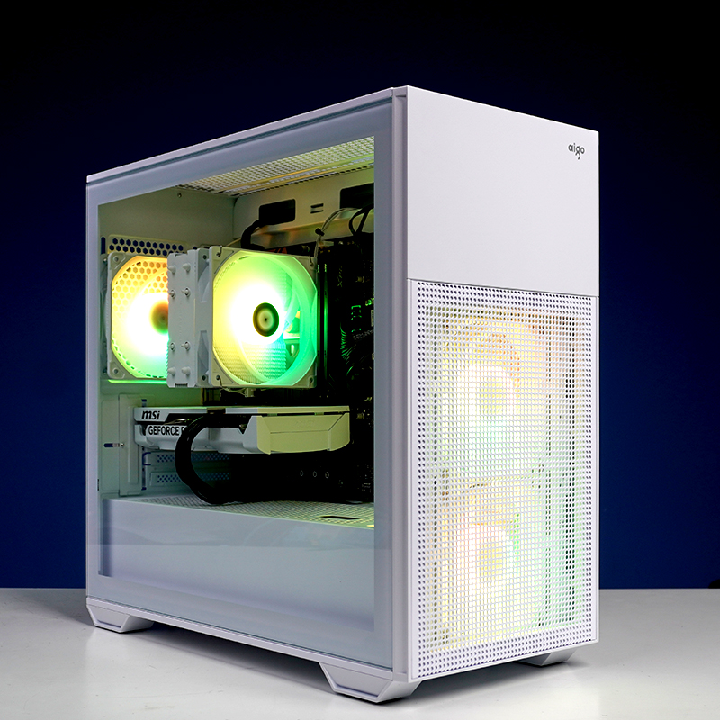 酷睿14400F微星RTX5060游戏电脑