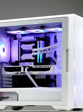 微星RTX5070魔龙显卡锐龙9700X 7800X3D 9800X3D游戏白色电脑主机