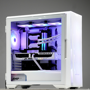 微星RTX5070魔龙显卡锐龙9700X 7800X3D 9800X3D游戏白色电脑主机
