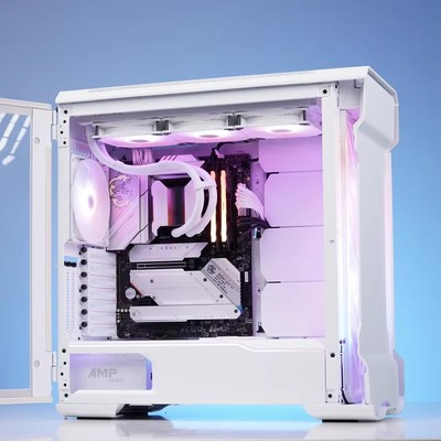 AMD9800X3D微星X870无显卡电脑