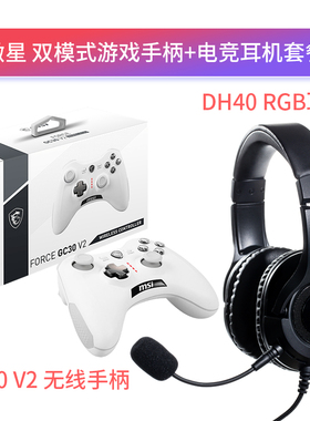 微星 GC30 V2无线usb有线双模游戏手柄套餐pc电脑steam电视家用