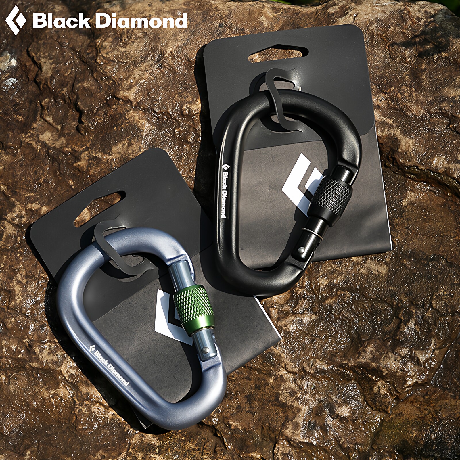 BlackDiamond黑钻BD主锁户外登山攀岩攀冰锁扣梨形保护锁具381134