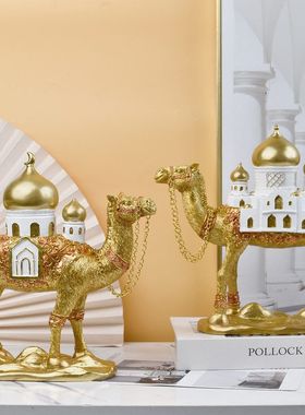 新款中东骆驼摆件装饰品