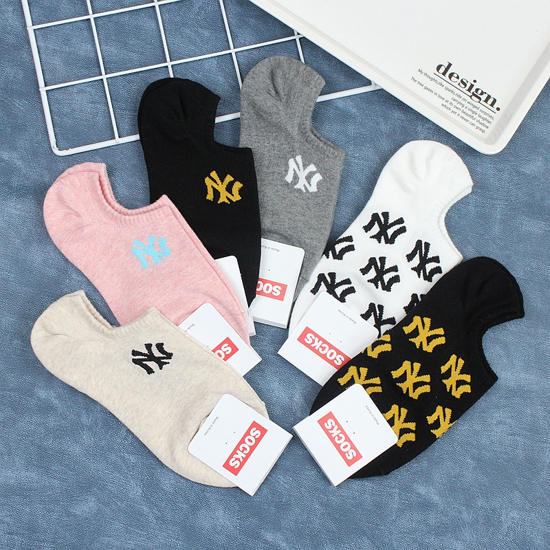 东大门制造socks新款潮牌船袜