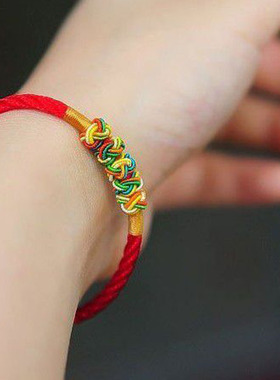 金刚结手绳2025年龙蛇猪虎猴女