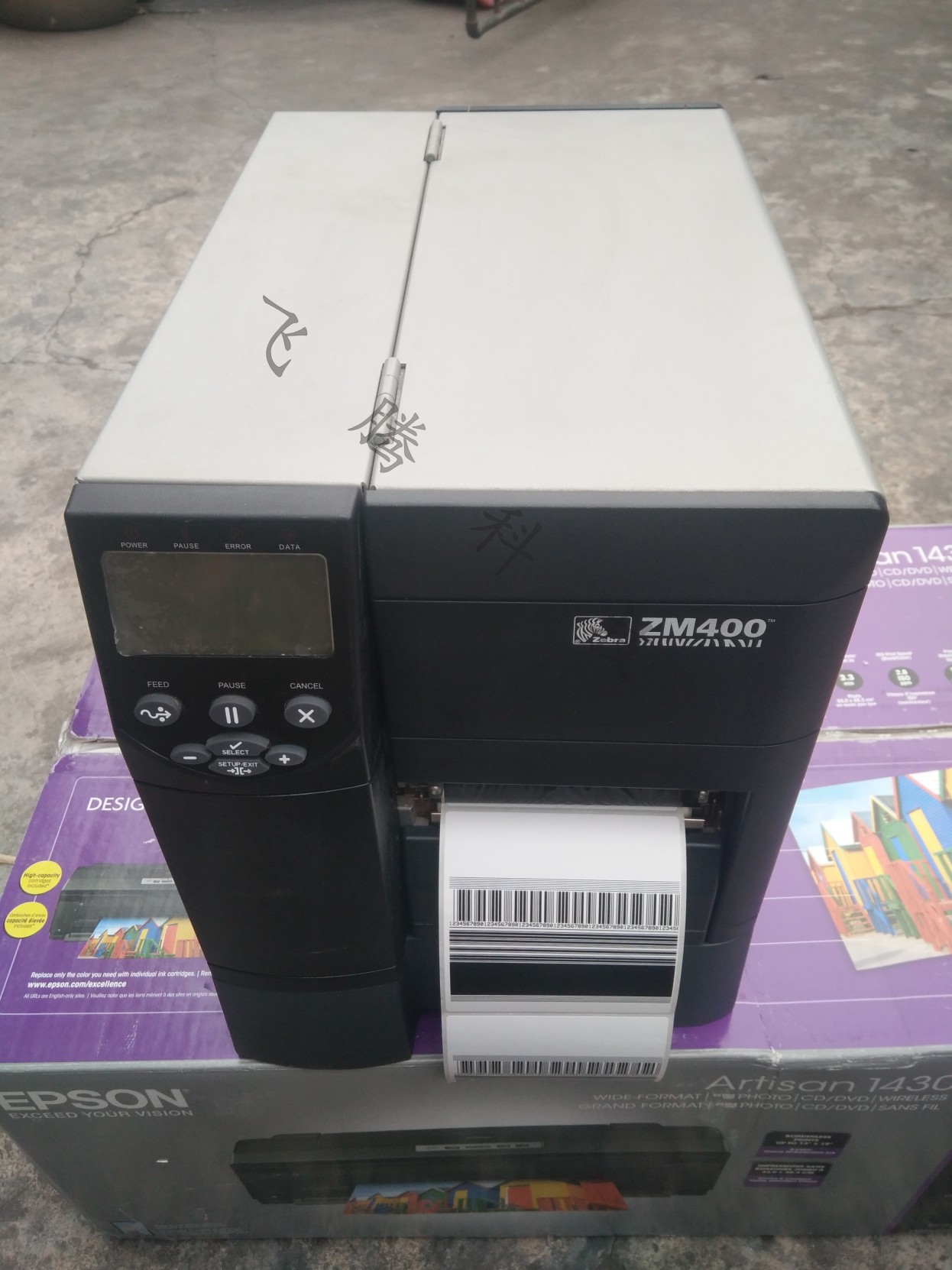 斑马工业级标签打印机有现货