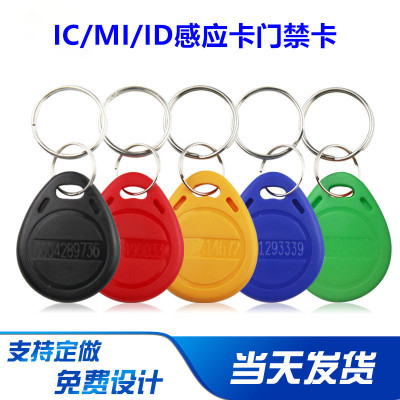 定制复旦F08MI卡TK4100ID5200白卡感应IC卡可复制CUID智能一卡通