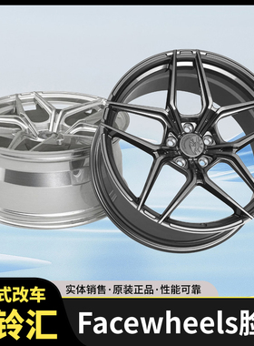 FACEWHEELS脸圈 FW1015款定制锻造轮圈一片式适用德系日系美系车