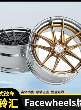 FACEWHEELS脸圈 FW268款定制锻造轮圈两片式用德系日系美系车