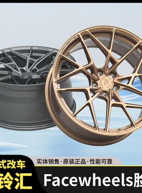 FACEWHEELS脸圈 FW1003款定制锻造轮圈一片式适用德系日系美系车