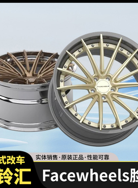 FACEWHEELS脸圈 FW-M202款定制锻造轮圈两片式适用德系日系美系车